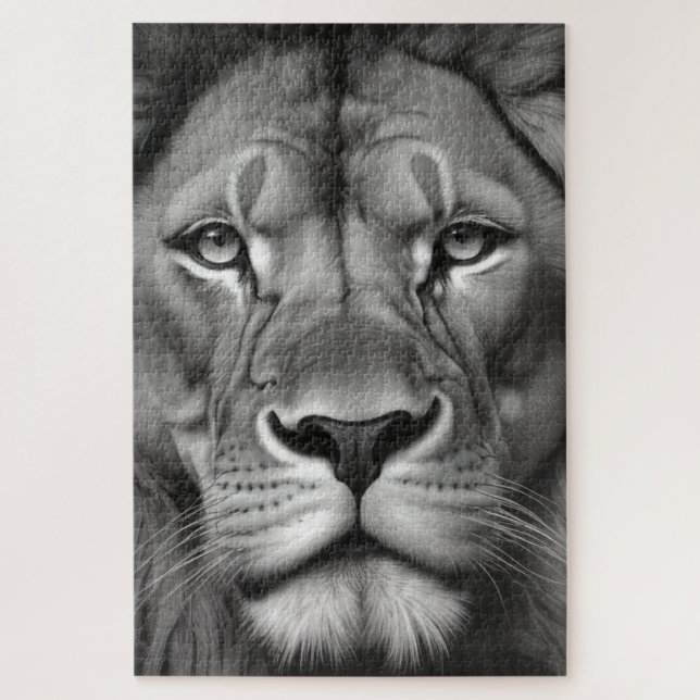 Puzzle Lion (Vertical)