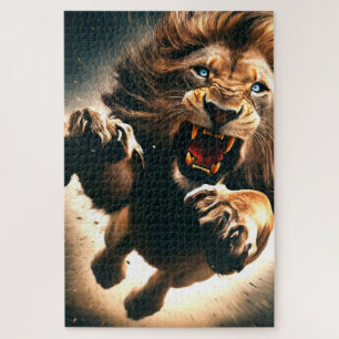 Puzzle Lion