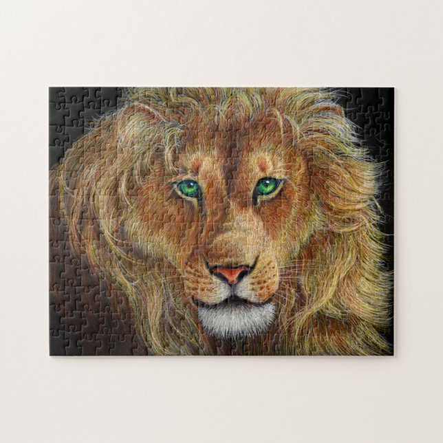 Puzzle lion (Horizontal)