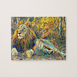 Puzzle Lion