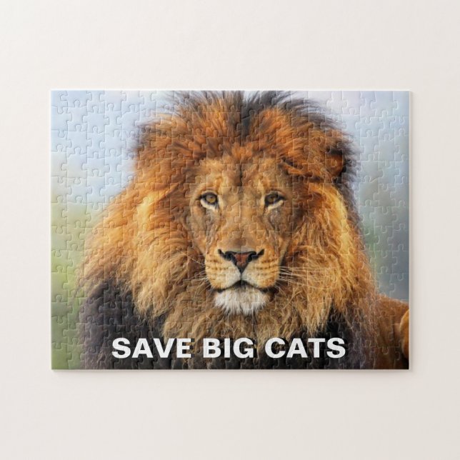 Puzzle Lion d'Afrique 1 (Horizontal)