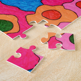Puzzle "Lion de cirque" Abstrait