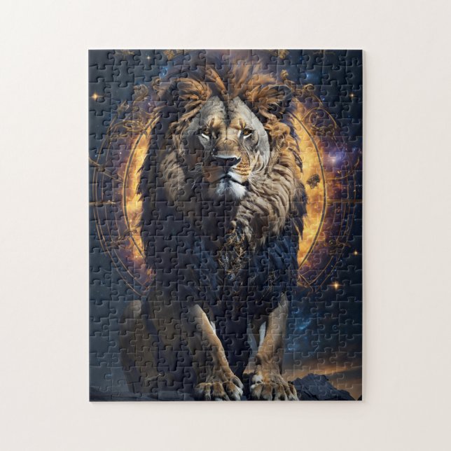 Puzzle Lion de Juda chrétien Jésus Christ Foi (Vertical)