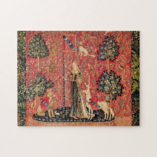 Puzzle Lion D'ENFANCE ET D'UNICORN, Fleurs D'Imaginaires,