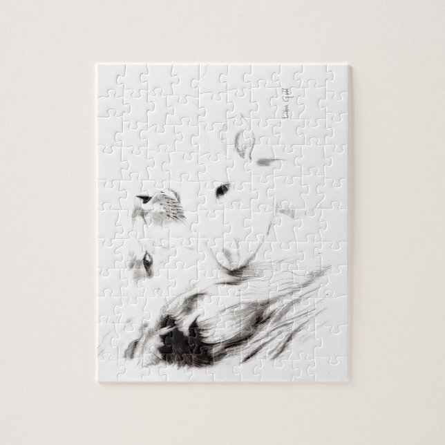 Puzzle Lion et l'agneau (Vertical)