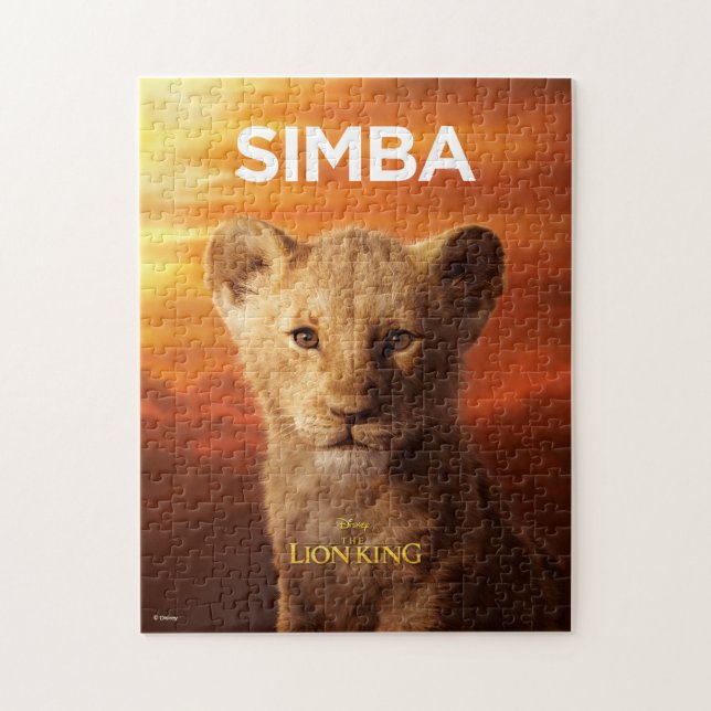 Puzzle Lion King | Baby Simba (Vertical)