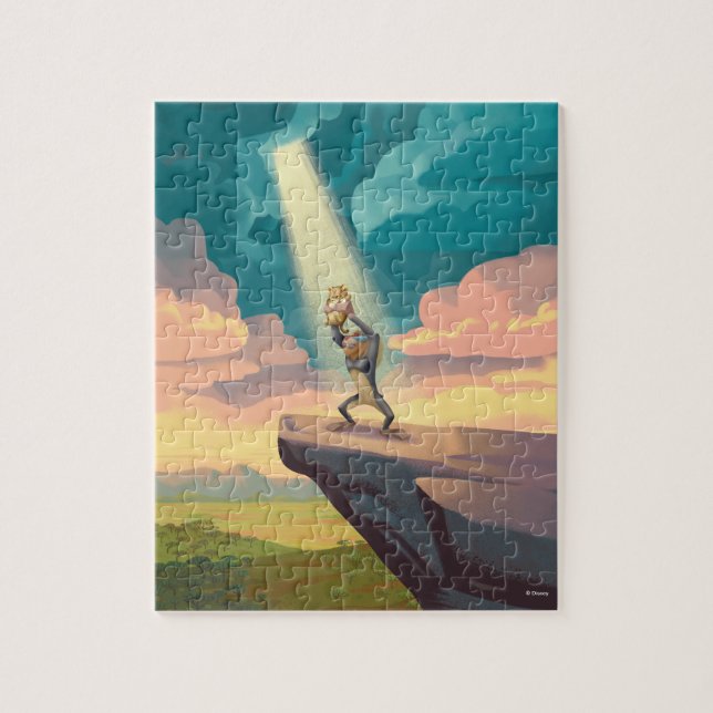 Puzzle Lion King | Rafiki présente Simba Graphic (Vertical)
