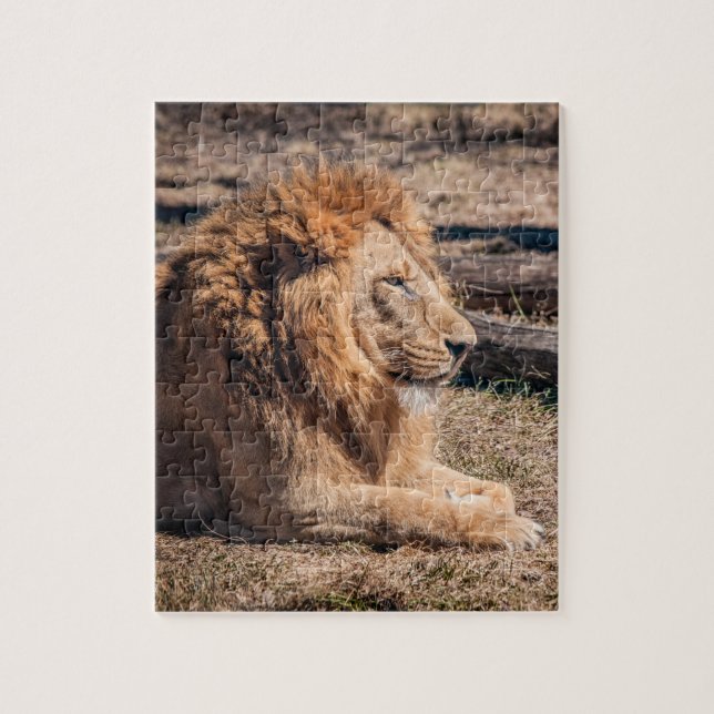 Puzzle Lion majestueux (Vertical)