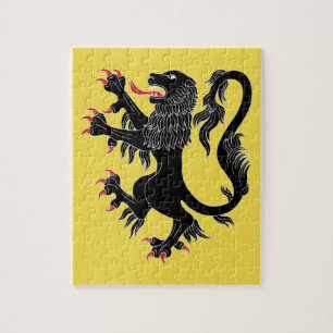 Puzzle Lion Rampant Sable