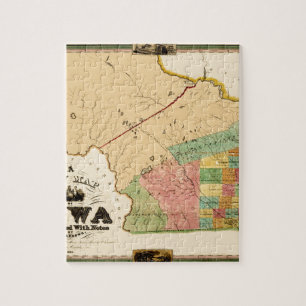 Puzzle L'Iowa 1845