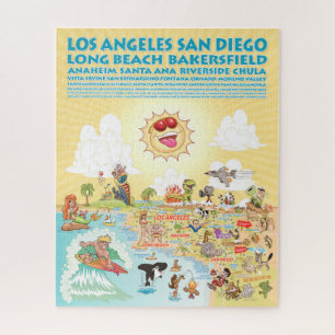 Puzzle Liste des villes de Californie du Sud