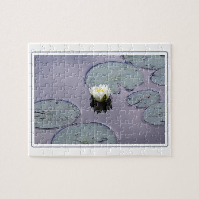 Puzzle Lit d'eau Moody avec bordure (Horizontal)