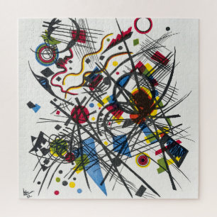 Puzzle Lithographie de Vierte Bauhausmappe par Kandinsky