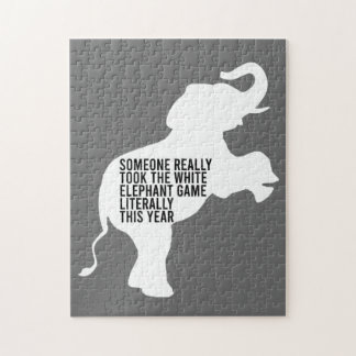 Puzzle Littéralement le plus drôle des cadeaux d'éléphant