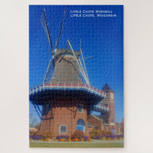 Puzzle Little Chute Windmill Dutch Smock Mill, Wisconsin