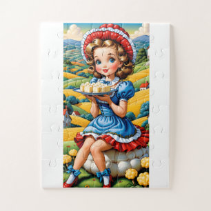 Puzzle Little Miss Muffett