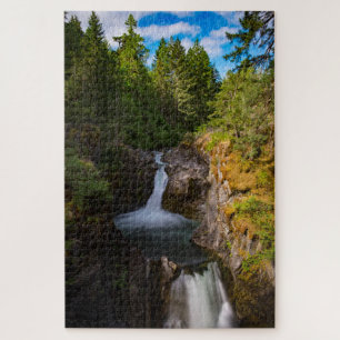 Puzzle Little Qualicum Falls Vancouver Island Canada