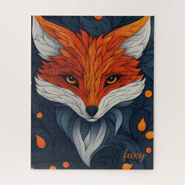 Puzzle Little Red Fox Foxy (Vertical)