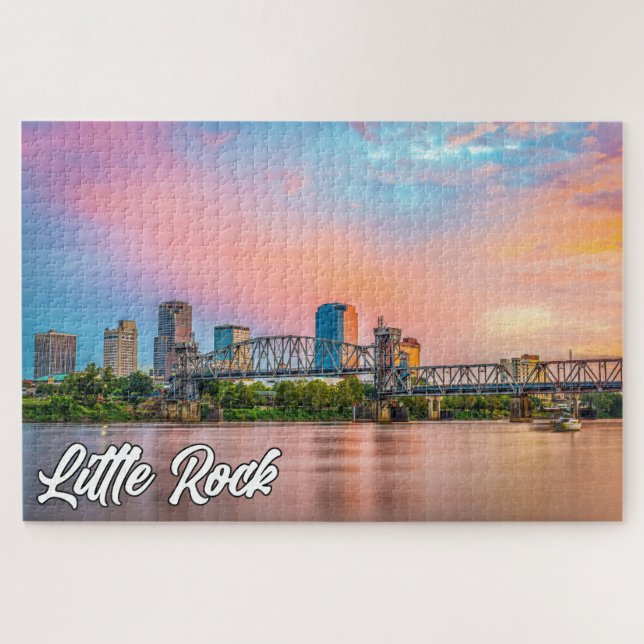 Puzzle Little Rock, Arkansas, États-Unis (Horizontal)