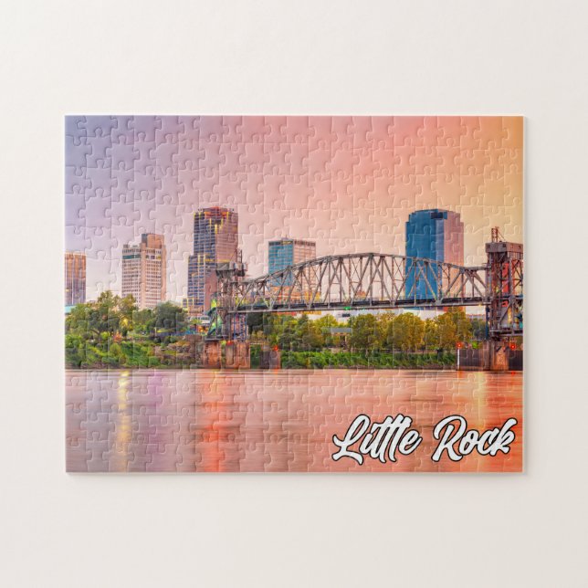Puzzle Little Rock, Arkansas, États-Unis (Horizontal)