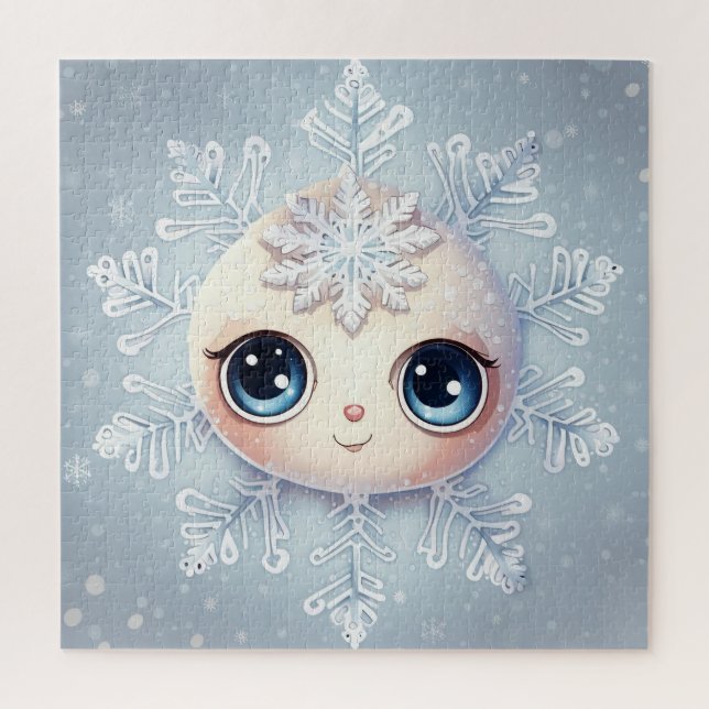 Puzzle Little Snowflake 1 (Vertical)