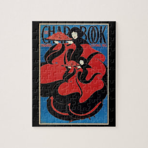 Puzzle Livre de poche vintage Art Nouveau Thanksgiving