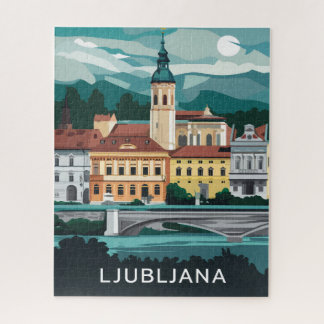 Puzzle Ljubljana, Slovénie 