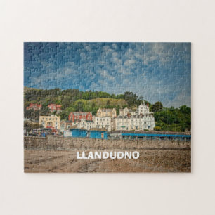 Puzzle Llandudno Pittoresque Vue sur la plage du littoral