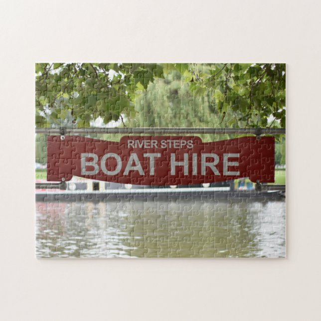 Puzzle Location de bateau, River Avon, Warwickshire, Angl (Horizontal)