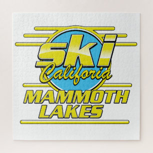 Puzzle logo ski Mammoth Lakes Californie