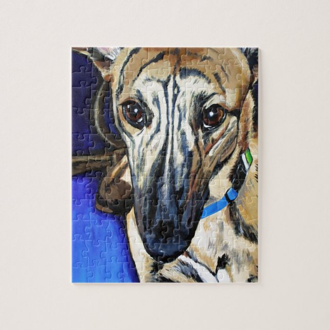 Puzzle Loki - chien de Lurcher (Vertical)
