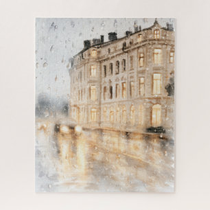 Puzzle Londres, Angleterre Jour Pluvieux