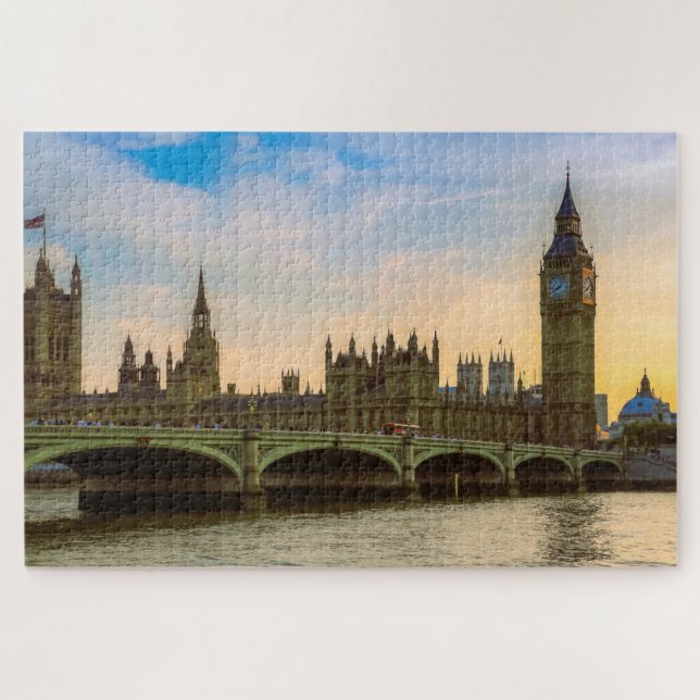 Puzzle Londres Angleterre Royaume-Uni Parlement Royaume-U (Horizontal)