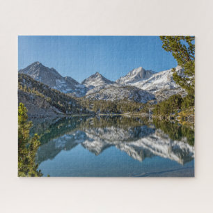 Puzzle Long Lake Reflection, Little Lakes Valley