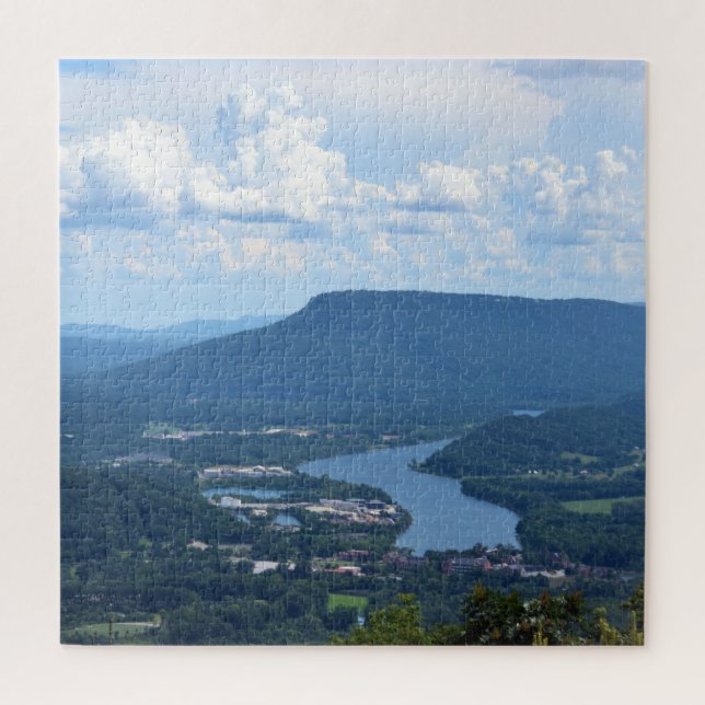 Puzzle Lookout Mountain - Chattanooga, Tennessee - 20x20 (Vertical)