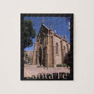 Puzzle Loretto Chapelle Père Noël Fe Nouveau-Mexique