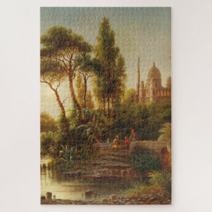 Puzzle L'Orient sous la lumière du soir - Albert Rieger