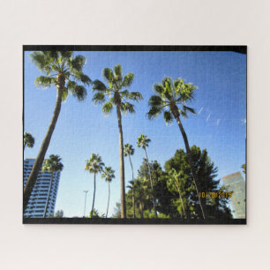 PUZZLE LOS ANGELES CALIFORNIA PALMS
