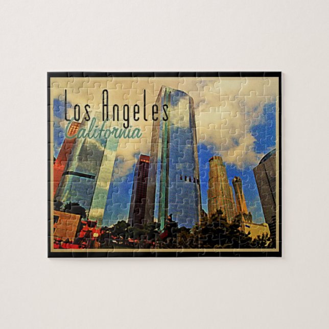 Puzzle Los Angeles Skyline (Horizontal)