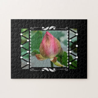 Puzzle Lotus Floral Géométrique