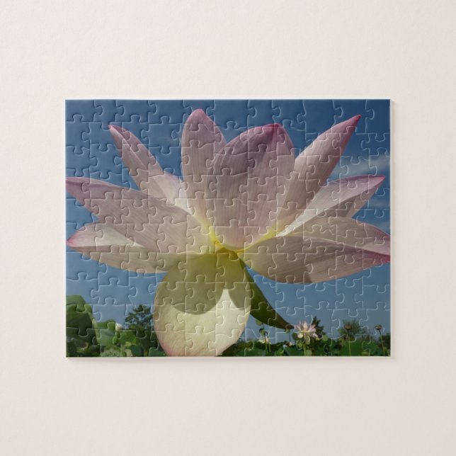Puzzle Lotus Flower et Blue Sky II (Horizontal)