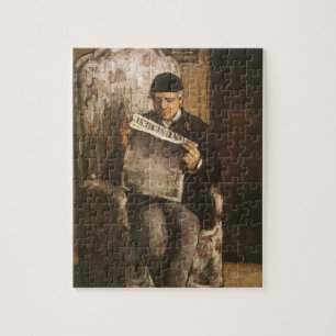Puzzle Louis Auguste Cezanne Père De L'Artiste Lecture