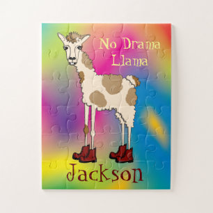 Puzzle Louis le Llama Enfants Personnalisé