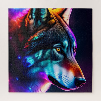 Puzzle Loup Époustouflant