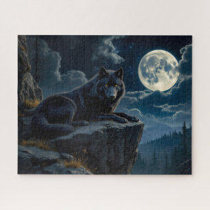 Puzzle Loup Noir