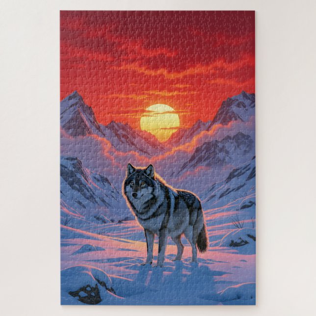 Puzzle Loup solitaire (Vertical)