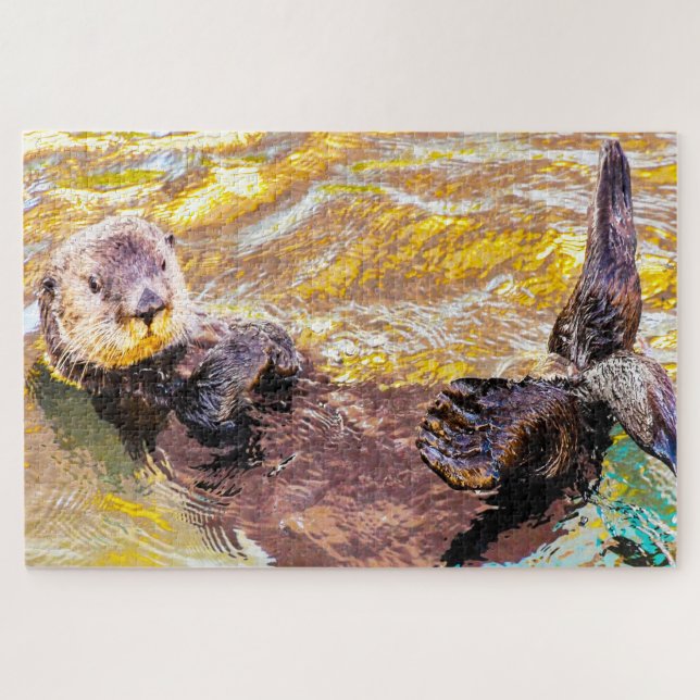 Puzzle Loupe de mer (Horizontal)