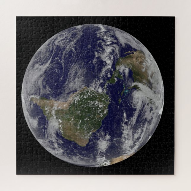 Puzzle L'Ouragan Sandy Le Long De La Côte Est Des États-U (Horizontal)