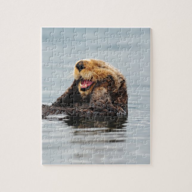 Puzzle Loutre de mer d'Alaska (Vertical)