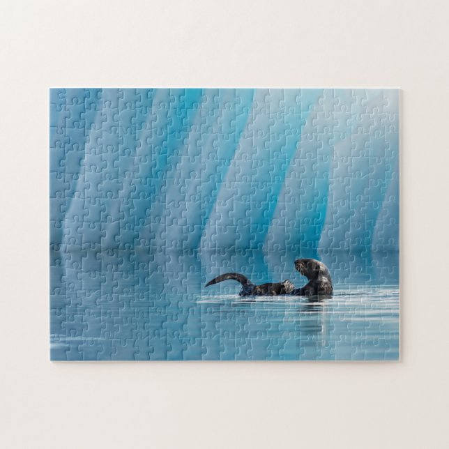 Puzzle Loutre de mer espiègle (Horizontal)